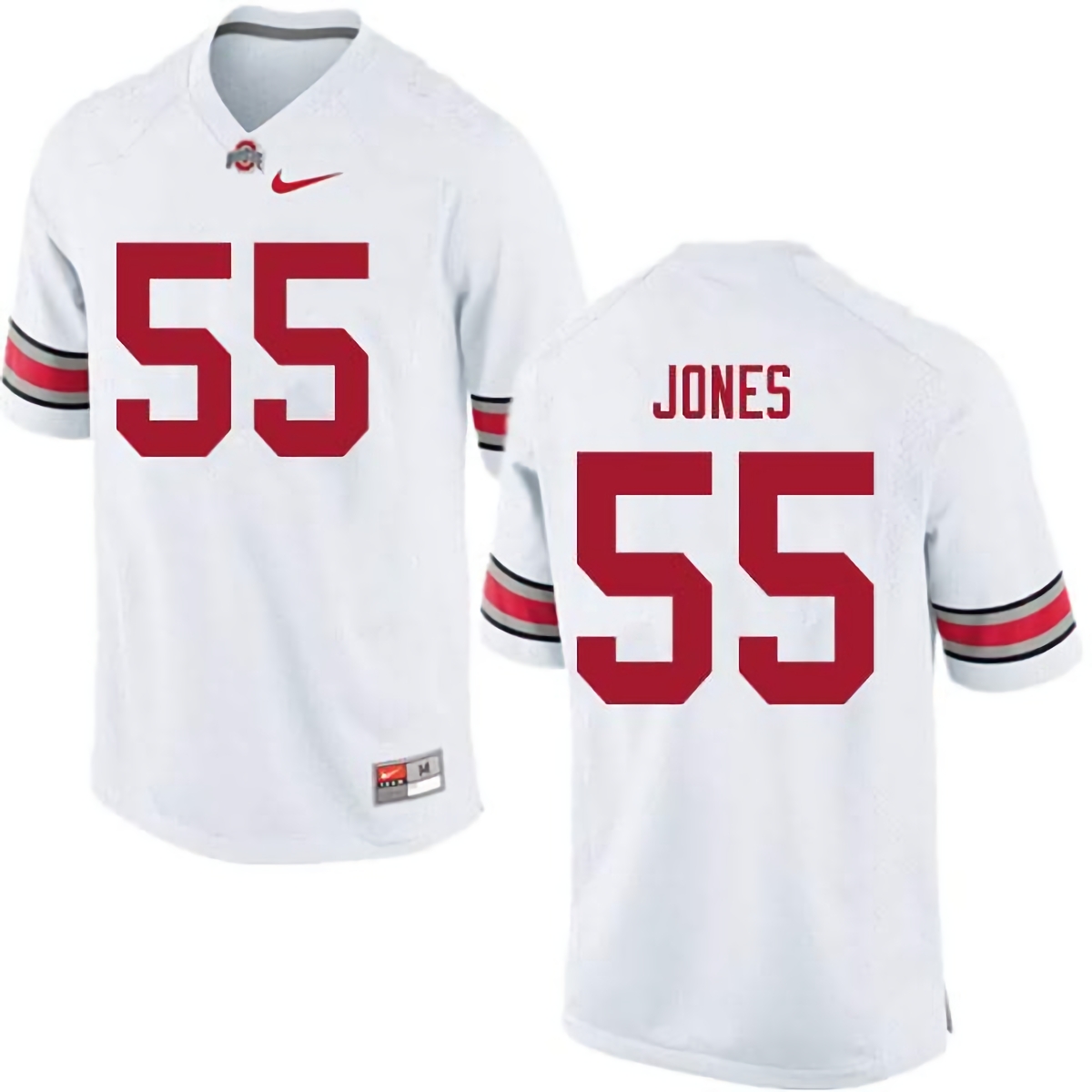 Matthew Jones Ohio State Buckeyes Men's NCAA #55 Nike White College Stitched Football Jersey YVZ4056SO